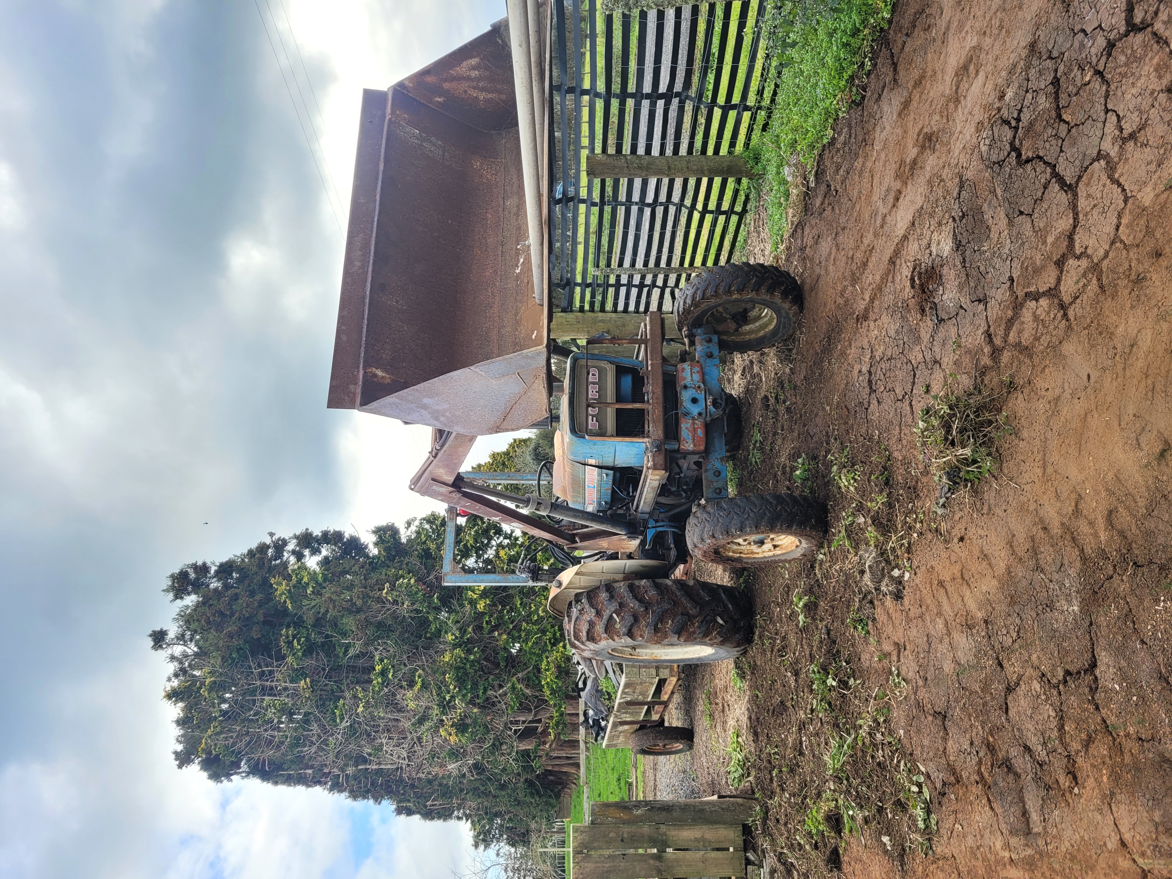 Ford 4000 tractor for restoration